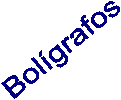 Boligrafos